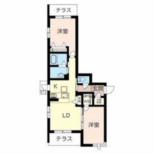 【間取り】 | シャーメゾンガーデンズ菱屋西