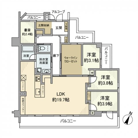 ファミールグラン四ッ谷通