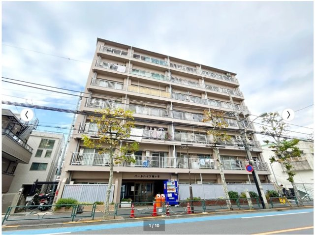★仲介手数料無料★パールハイツ幡ヶ谷（築古物件ですが、管理体制良好、職場までのアクセス良好）の外観