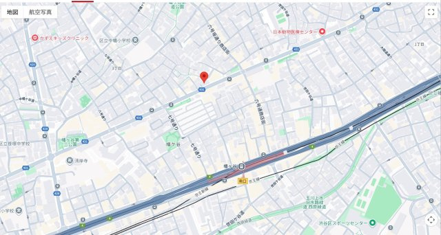 ★仲介手数料無料★パールハイツ幡ヶ谷（築古物件ですが、管理体制良好、職場までのアクセス良好）の地図