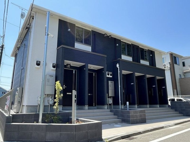 調布市富士見町４丁目のアパートの外観