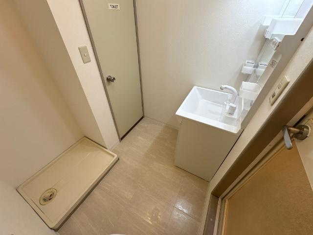 エスペランサ西前田の洗面所|洗面