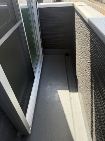 AJ新津田沼のバルコニー