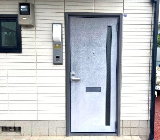 河野邸のエントランス