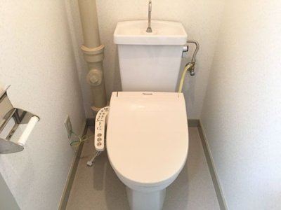 【トイレ】 | ハイツＫＫＭ | 洗浄付便座♪