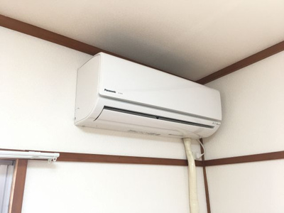 【設備】 | ハイツＫＫＭ | エアコン付きで年中快適に過ごせます♪