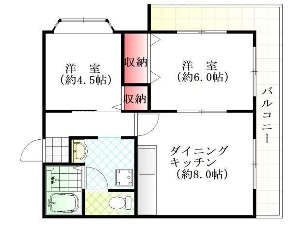 アルティメイトビル落合の間取り