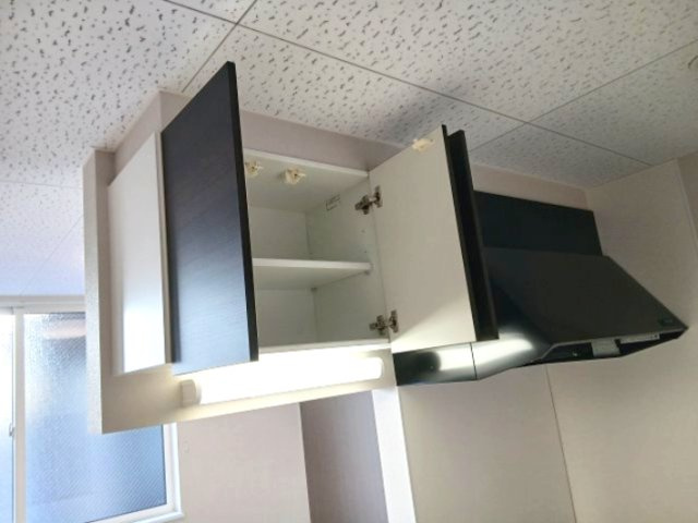 Pinot noir(ピノ・ノワール)の収納|建築中の写真です。