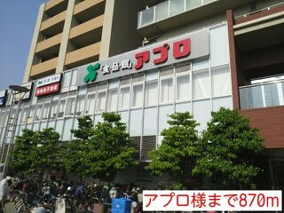 メゾン花園Ⅱの周辺|アプロ様まで870m