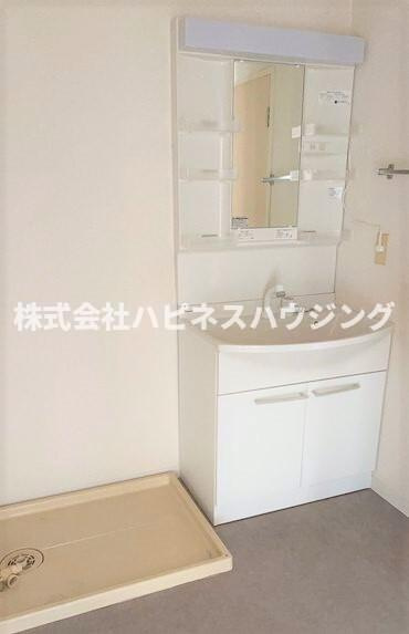 カームヤタ藤第1の洗面所