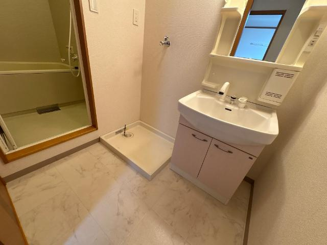 ハッピースタイルＢの洗面所|洗面