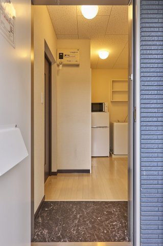 レオネクストケーズキューブ川名の玄関