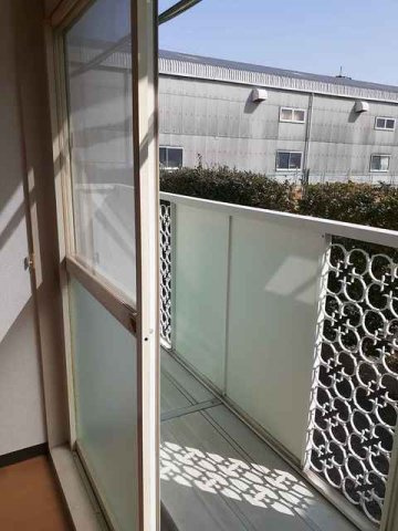 サンハイムのバルコニー