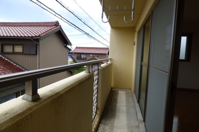 スカイパールのバルコニー