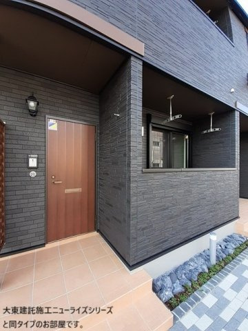 ラルジュ・オロールＤの玄関|毎日通る玄関はこちらです