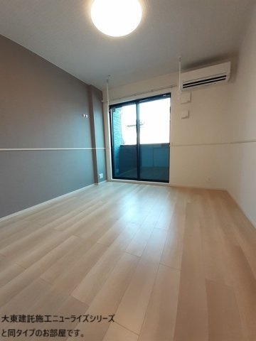 ラルジュ・オロールＤの居間・リビング|ゆったりとした居間です