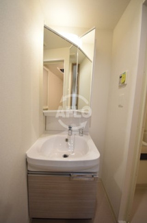 【独立洗面台】 | プレサンス堺筋本町センティス | プレサンス堺筋本町センティス　独立洗面台