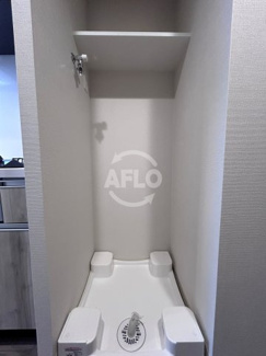 【設備】 | プレサンス天王寺デルニエ | プレサンス天王寺デルニエ　洗濯機置き場