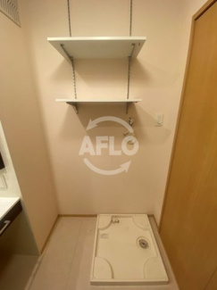 【洗面所】 | D-room西田辺 | D-room西田辺　室内洗濯機置き場