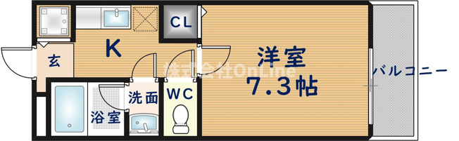 【間取り】 | ベルドミール末広II番館