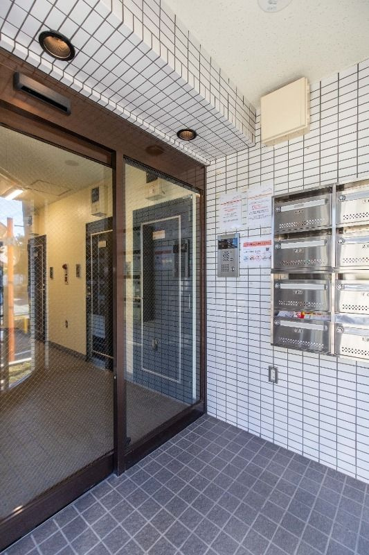 都立大パレヒルズのエントランス