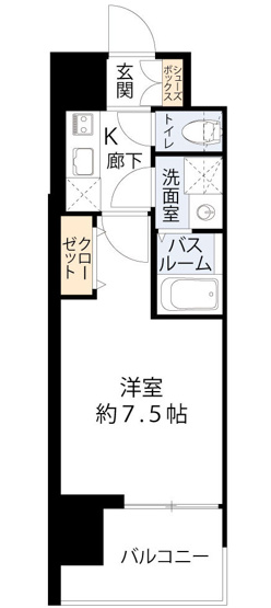 【間取り】 | Louis Residence 天王寺町北