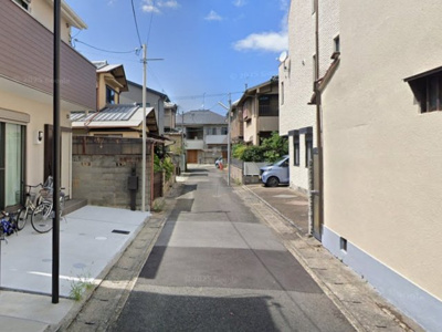 【前面道路含む現地写真】 | 山科区音羽伊勢宿町　中古戸建