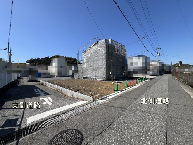 【前面道路含む現地写真】 | 高知市南万々/４区画