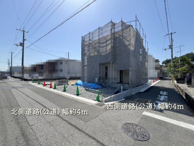 【前面道路含む現地写真】 | 高知市南万々/４区画
