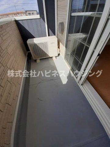 ラグーナＢのバルコニー