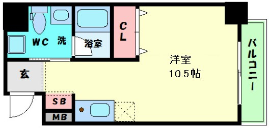 【間取り】 | フレアコート北浜