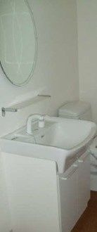 ホワイトベッセル-Nの洗面所