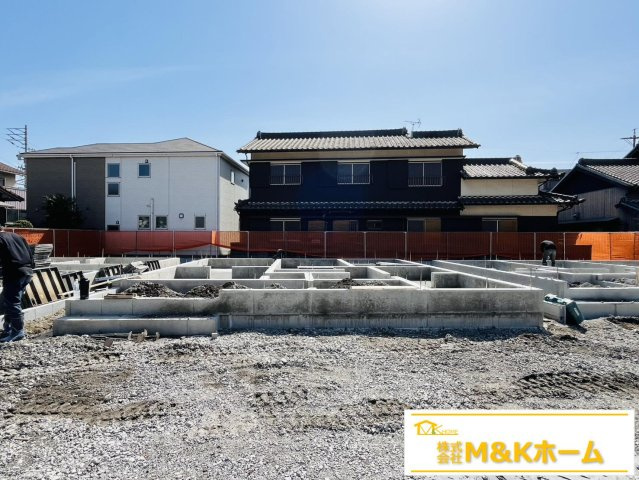 知多市八幡字荒古後　全3棟　2号棟の外観|R8.1.6撮影　耐震等級3取得☆