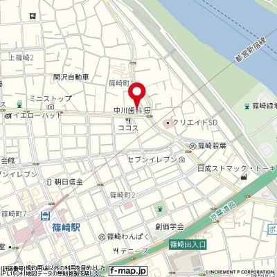 【地図】 | ガーデンハウス壱番館