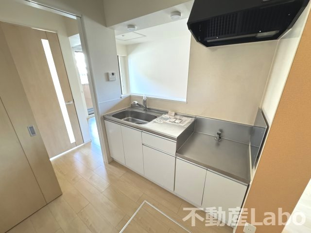 徳島市八万町柿谷のアパートのキッチン