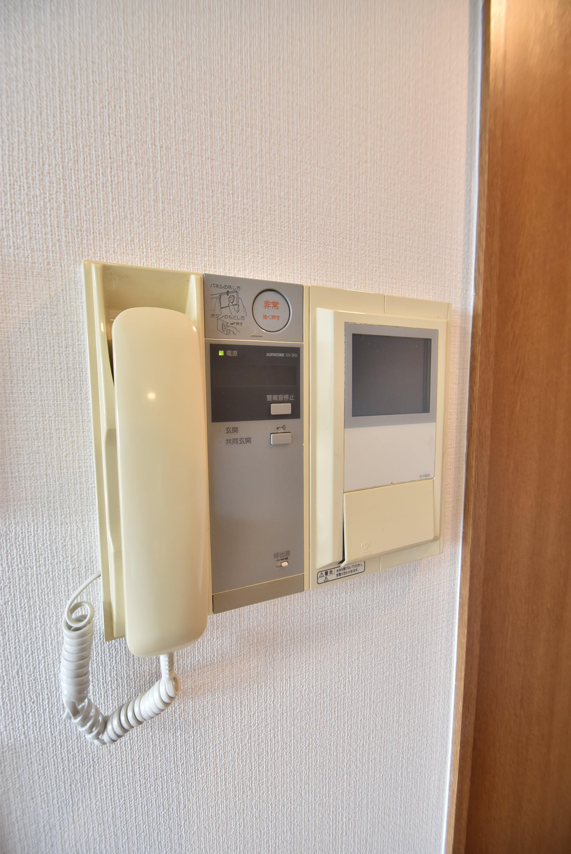大阪市城東区中央１丁目の賃貸マンションのセキュリティ