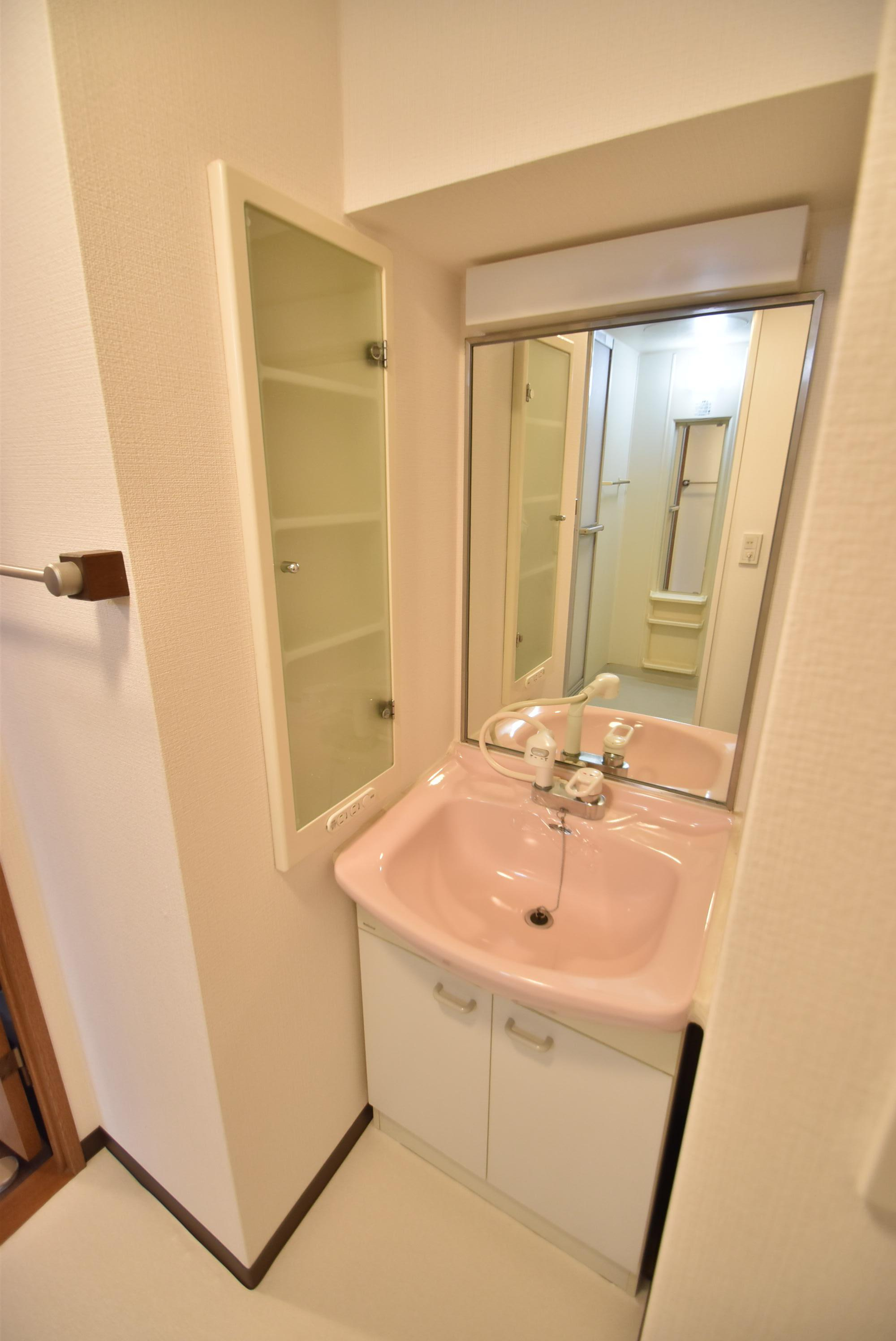 大阪市城東区中央１丁目の賃貸マンションの洗面所