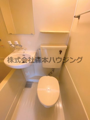 【トイレ】 | 　シティハイム上村 | トイレです