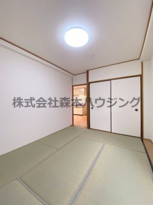 【和室】 | 　シティハイム上村 | 明るい和室です