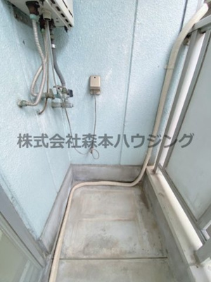 【設備】 | 　シティハイム上村 | 洗濯機置き場です