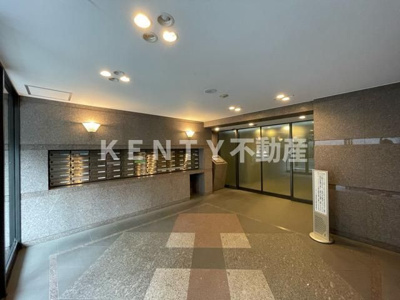 【ロビー】 | ルーブル蒲田南弐番館 | ゆとりのあるエントランスです