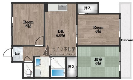 マンション吾光の間取り
