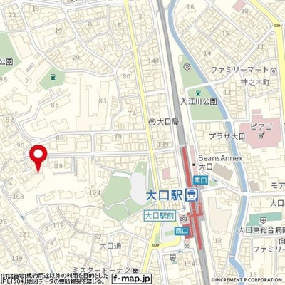 【地図】 | クリオ大口壱番館