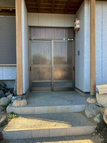 売中古住宅　ひたちなか市中根の玄関
