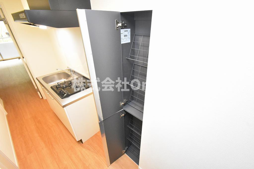 八尾市本町５丁目の賃貸マンションの収納