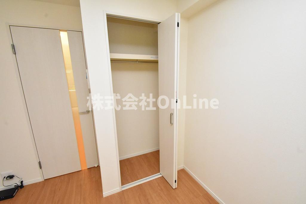 八尾市本町５丁目の賃貸マンションの収納