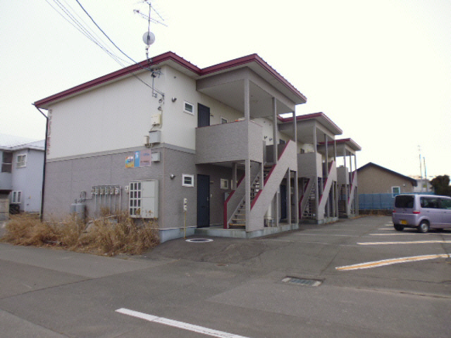 マンション高森B棟の外観