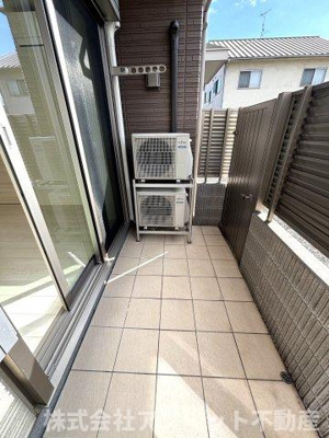 【バルコニー】 | Cuon新涯 | 南西向き