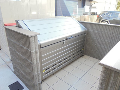 【その他共用部分】 | Cuon新涯 | 敷地内ゴミ置場