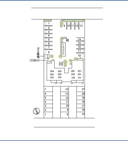 【区画図】 | Cuon新涯